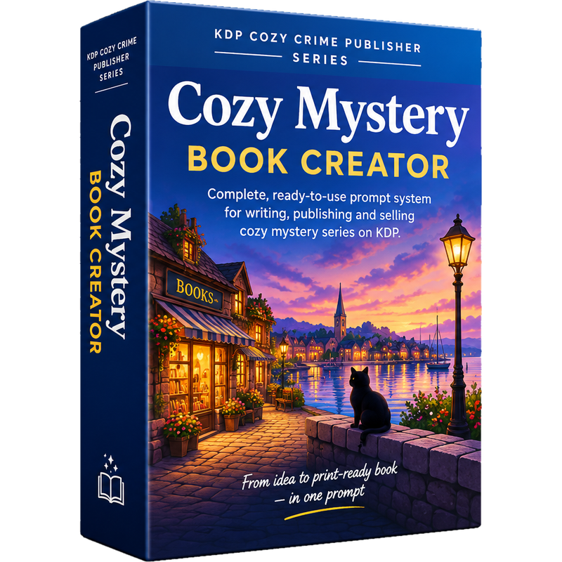 KDP Cozy Crime Publisher Series edition